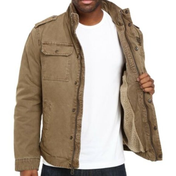 two pocket military jacket